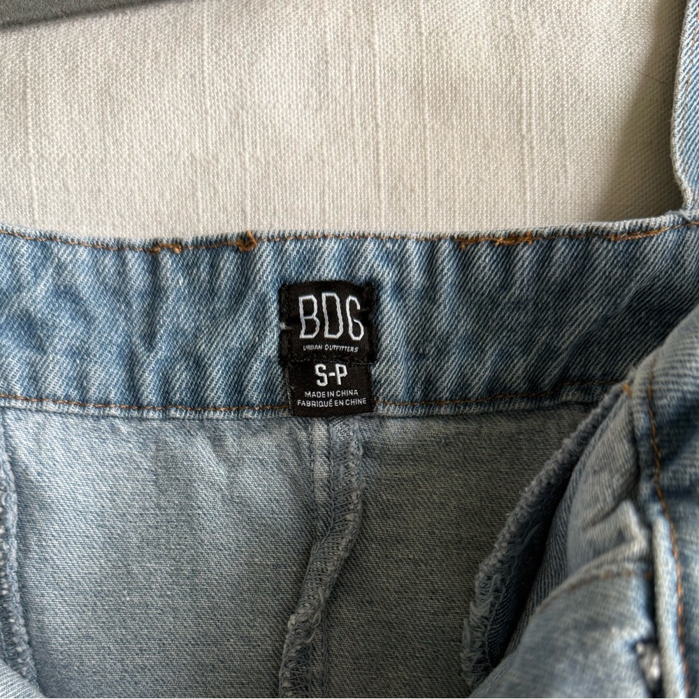 BDG Denim Button-Front Sundress in Light Blue - Picture 3 of 5